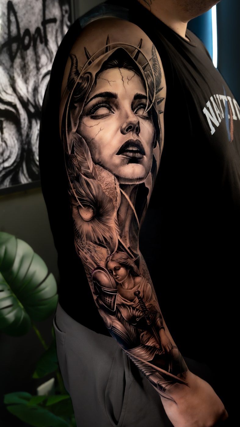 Tatuaje realista realizado por William, pieza 4