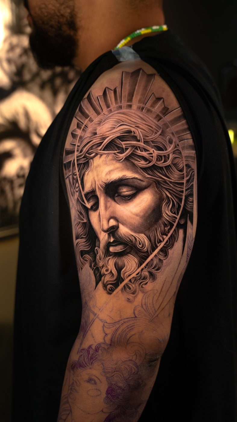 Tatuaje realista realizado por William, pieza 5